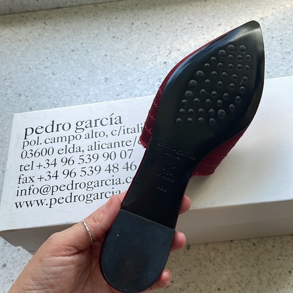 PEDRO GARCÍA SATIN MULES - Picture 4 of 7